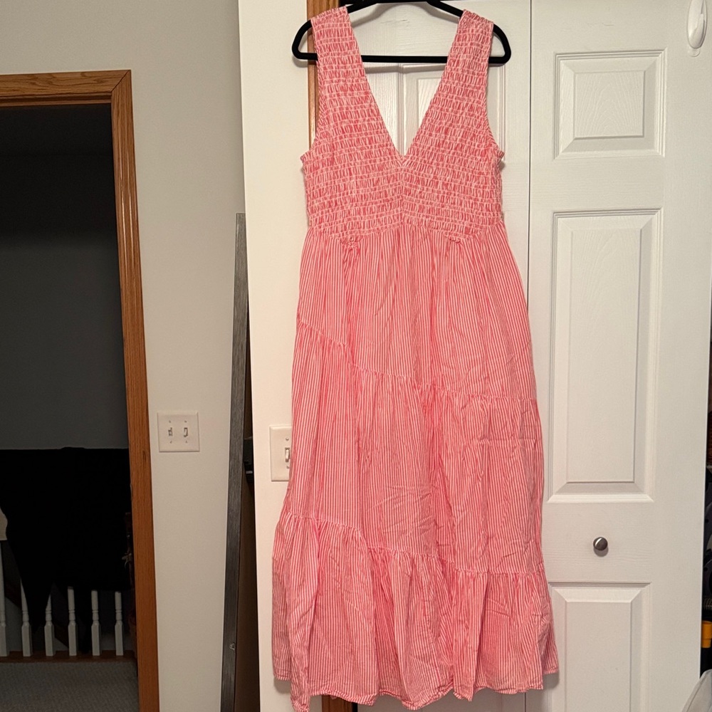 Free People Pink Maxi Dress